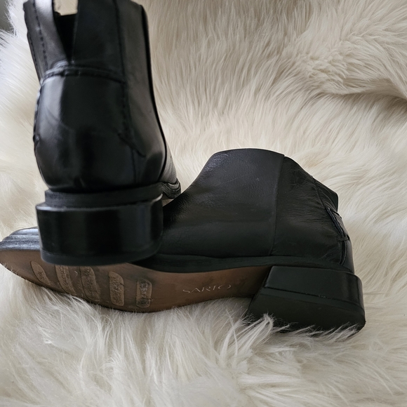 SARTO By Franco Sarto Black Leather Boots - Picture 10 of 13